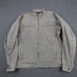 Vintage Arcteryx Crosswire Jacket Mens Medium Green Canvas Field Military